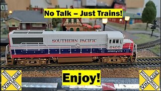 Running Trains and Locomotives on my 50 Year old Atlas 4x8 HO Scale Layout! (July 2023)