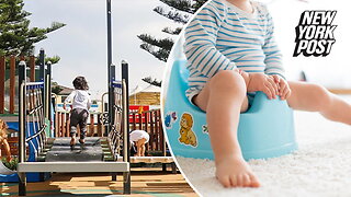 Australian mom's 'revolting' toilet training act at playground outrages onlookers