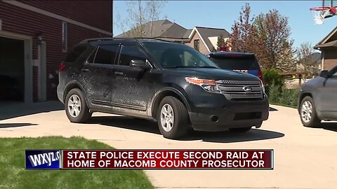 Michigan State Police raid home of Macomb County prosecutor, take security cameras