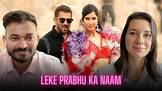 Leke Prabhu Ka Naam - TIGER 3 | Song Reaction by UD & KSU | Salman Khan | Katrina Kaif