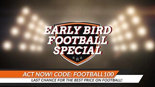 🏈 Super Early Bird Football Promotion - NFL and College Football Picks and Predictions