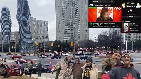 🇨🇦Freedom rally Mississauga Jan 8th/23