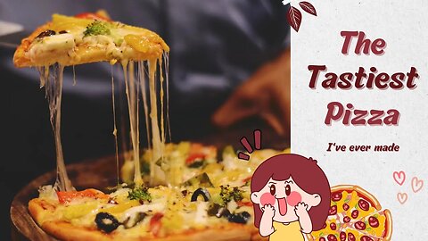Best Homemade Pizza You'll Ever Eat by Shafaq's Kitchen