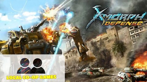 X-Morph Defense Multiplayer - How to Play Splitscreen Coop [Gameplay]
