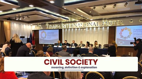 What is CIVIL SOCIETY?