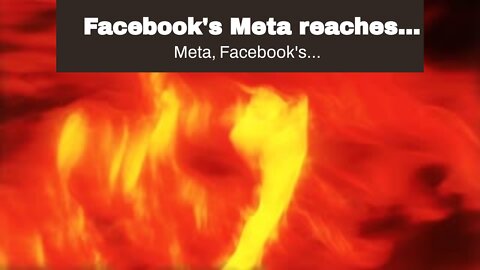 Facebook's Meta reaches settlement over Cambridge Analytica scandal