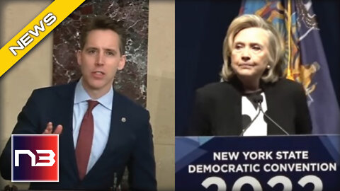 Sen. Hawley Puts Hillary Clinton on Blast Over Her “Criminal Enterprise”