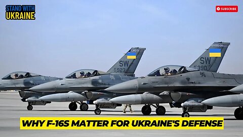 Finally! US Has send F-16 Finghter Jet To Ukraine, Why F-16s Matter for Ukraine's Defense?