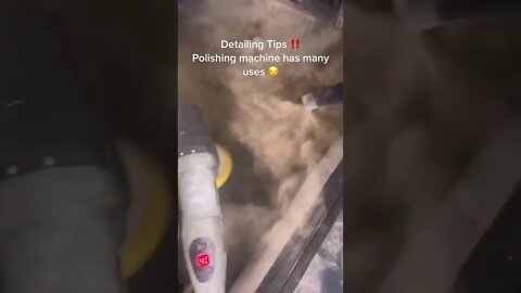 Interior cleaning with polishing machine | Shorts