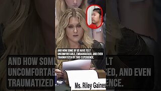 Riley Gaines, No One Asked For Our Consent, And We Did Not Give Our Consent