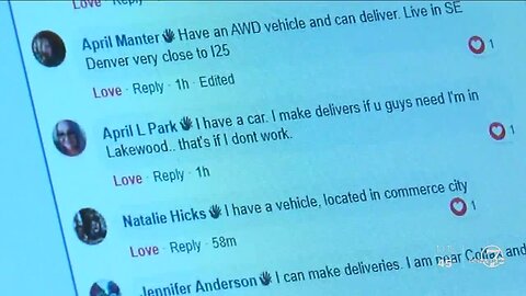 Facebook page helps connect Denver strangers with help during COVID-19 crisis