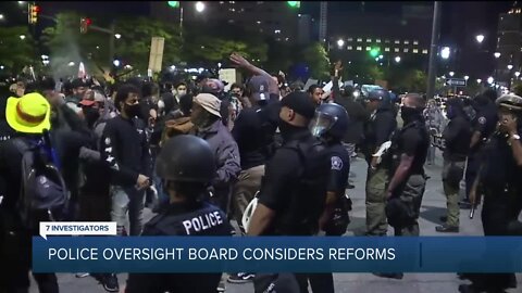 Police oversight board considers reforms