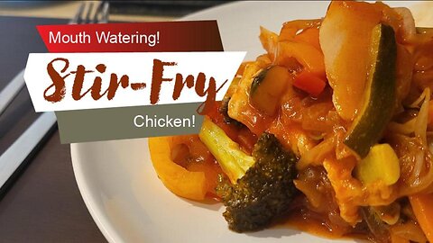 Sizzling Stir-Fry Chicken in Homemade Sweet and Sour Sauce | Follow-Up Recipe