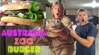 Let's Try a Burger From Australia Zoo!