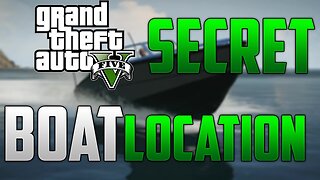 GTA 5 Online: Secret Boat Location "JETMAX" - Free Speed Boat - (How to / Tutorial) [GTA V]