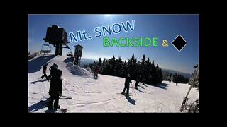 Mount Snow - Backside of the Mountain & Black Diamond