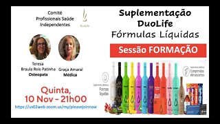 🥃 "Fórmulas Líquidas" (FORMAÇÃO PRODUTOS DUOLIFE) - 10.11.22