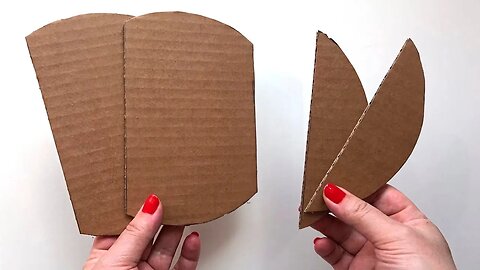 DIY Beautiful cardboard box | Cardboard idea | Paper craft
