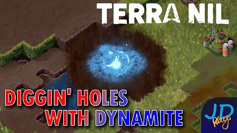 Diggin' holes with Dynamite 🌳 Terra Nil 🌲 Ep6 🌍 New Player Guide, Tutorial Walkthrough