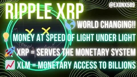 🌎 WORLD CHANGING💡 SPEED OF LIGHT UNDER LIGHT🚀$XRP = SERVES MON SYSTEM📈 #XLM = MON ACCESS TO BILL