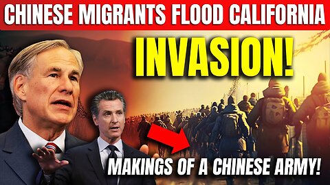 It Begins… Chinese Migrants Invasion California 💥 Makings of a Chinese Army 🔥 Texas Border Crisis