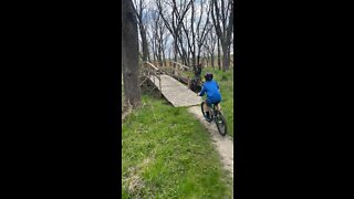 Mountain Biking at Scott County Park