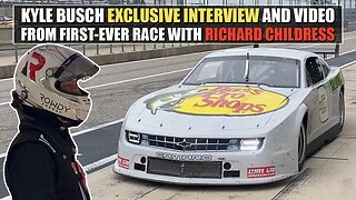Kyle Busch Exclusive Interview and Video from First-Ever Race with Richard Childress Racing