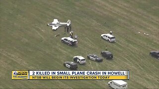 NTSB to investigate 2 killed in small plane crash in Howell