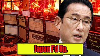 Japan *JUST* Crashed the *GLOBAL* Stock Market.