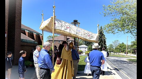 Corpus Christi Procession at St. Mary's in Spring Lake, MI