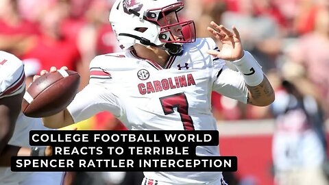 College football world reacts to terrible Spencer Rattler interception