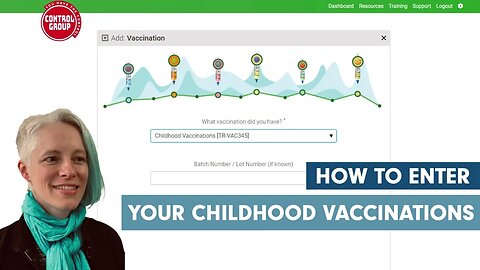 How to Enter Your Childhood Vaccinations