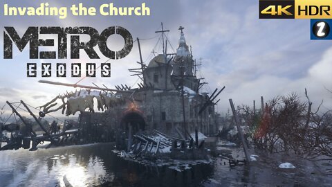 Metro Exodus looks amazing on PS5 (Invading the Church).