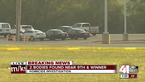 2 men found stabbed to death in church parking lot near 9th and Winner