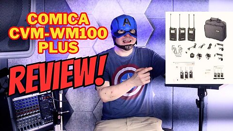 Comica CMV-WM100 PLUS - Affordable Dual Wireless Lav Mic System An Honest Review