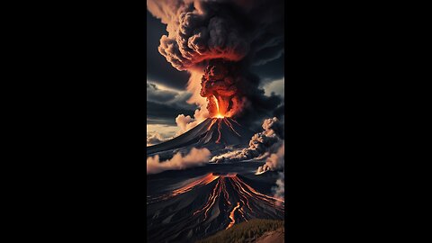 Erupção do monte Etna - Itália