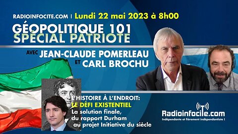 Le défi existentiel avec Jean-Claude Pomerleau | Géopolitique-101