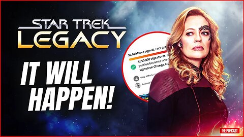 Star Trek Legacy WILL HAPPEN and Here is Why...