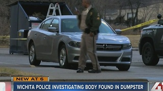 Wichita police: Body found in dumpster