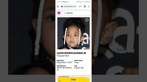 HAPPY 6 BIRTHDAY ALEXIS OLYMPIA OHANIAN JR. Instagram Star