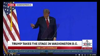 President Donald J. Trump Addresses CPAC in DC 2024