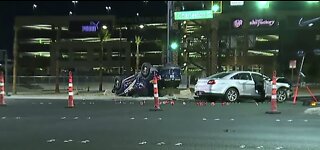 Nevada Highway Patrol officer in crash