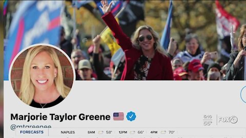 Twitter to suspend Marjorie Taylor Greene