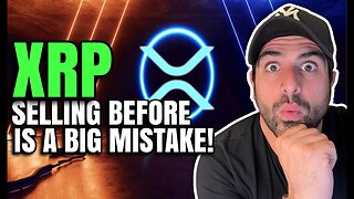 🤑 XRP RIPPLE SELLING BEFORE SEC LAWSUIT IS OVER COULD BE COSTLY 🤑