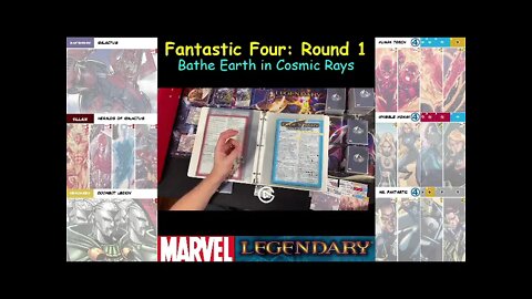 Marvel Legendary Deck Building Game: Fantastic Four, Round 1