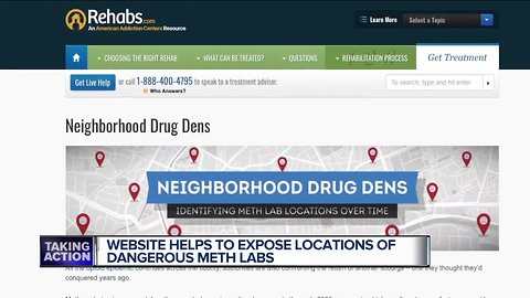 Do you live near a meth lab? Interactive map shows labs near you