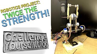 Robotics: Robot Arm is Now Twice as Strong!