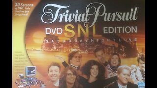 Trivial Pursuit SNL DVD Edition Board Game (2004, Parker Brothers) -- What's Inside