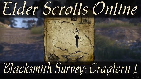 Blacksmith Survey: Craglorn 1 [Elder Scrolls Online]