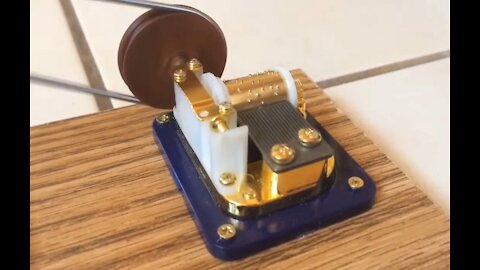 Live Steam Powered Music Box